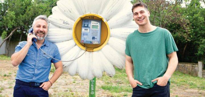 Чагатай Улусой на съемках сериала Защитник