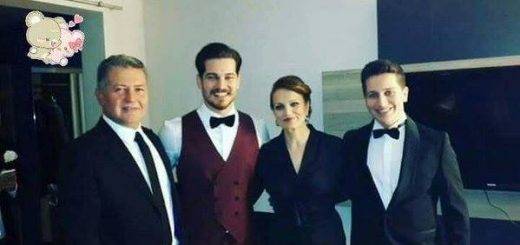 Чагатай Улусой с семьей