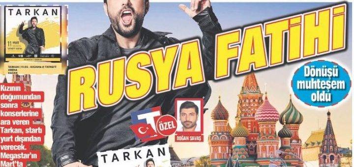 Таркан покоряет Россию