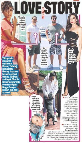 Чагатай Улусой и Дуйгу Сарышин