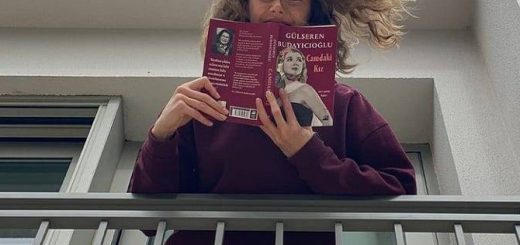 Девушка за стеклом