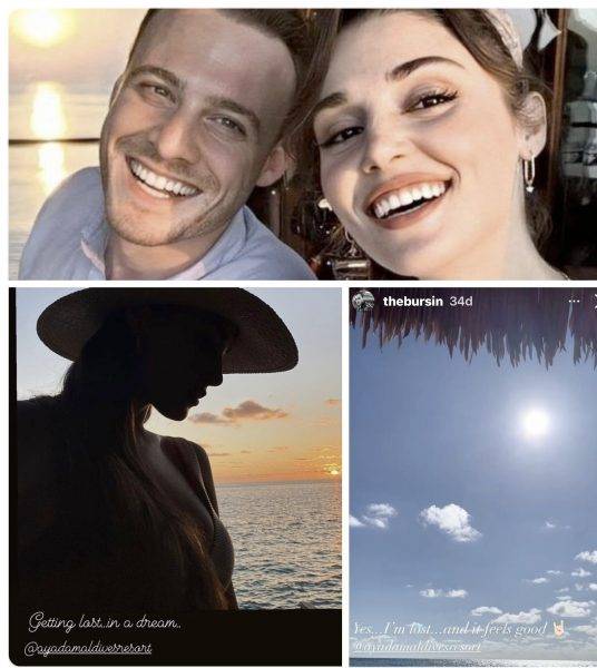 Керем Бюрсин и Ханде Эрчел