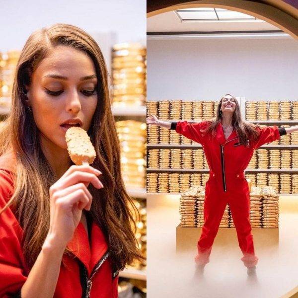 Дилан Чичек Дениз в рекламе мороженого Magnum | Турецкие Сериалы. Teammy